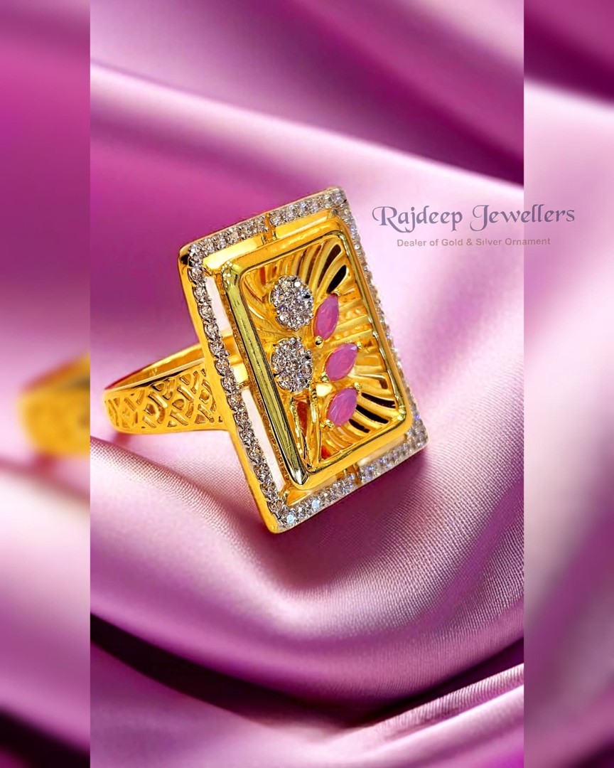 Gold Cocktail Ring